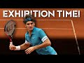 The day roger federer turned a professional match intoan exhibition