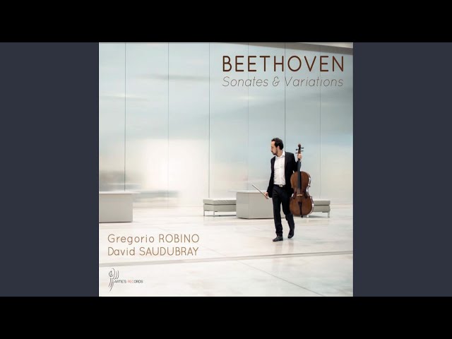 Beethoven - Sonate pour violoncelle & piano n°2: Finale  : G.Robino / D.Saudubray