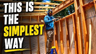 How I Install A Window In My Shed As A Professional Window Installer.