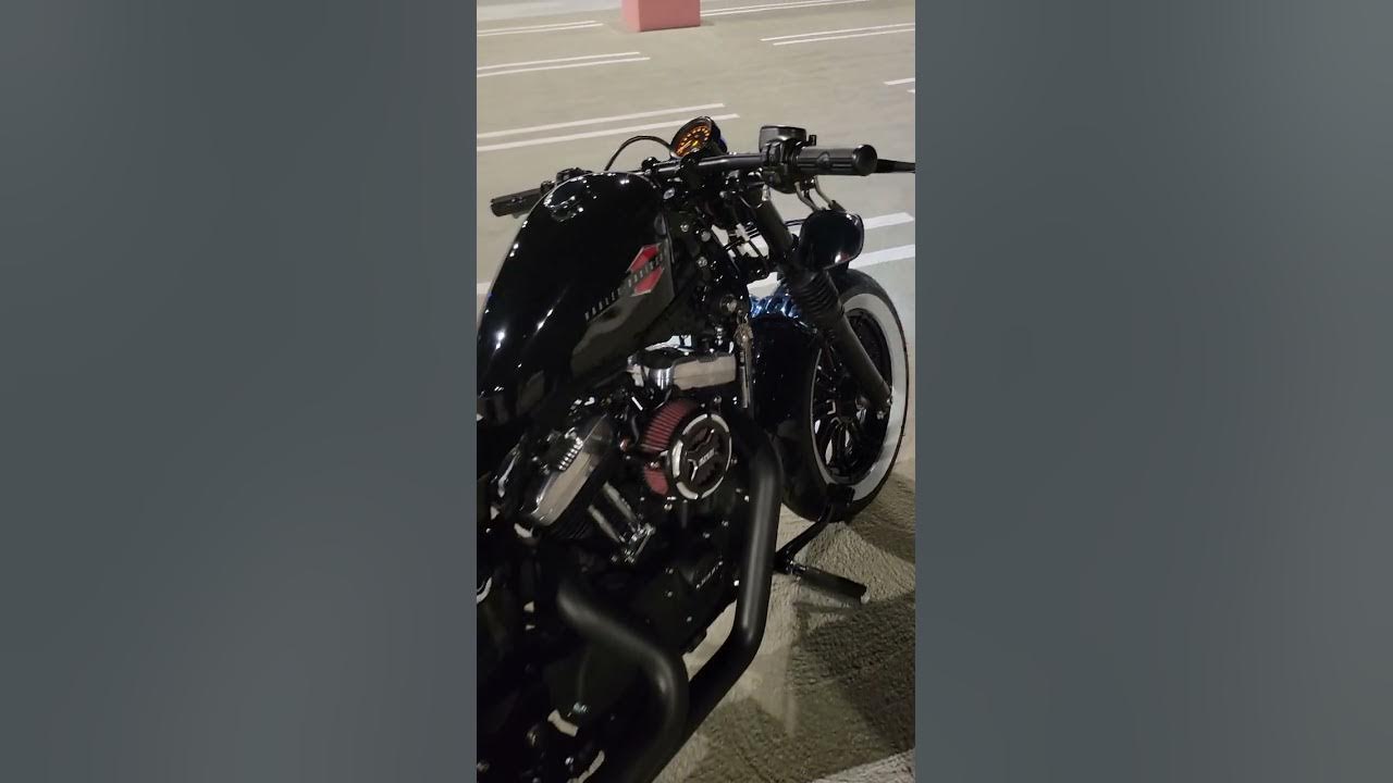 48 Bobber Start Up Raw Sound #shorts