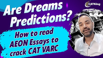 CAT VARC Strategy - How to read Psychology based Reading Comprehension | Aeon Essay Article