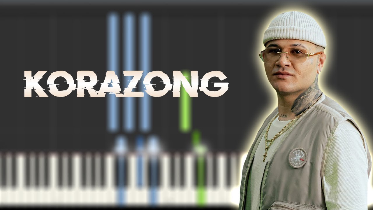 KORAZONG - Kapo | Instrumental Piano Tutorial / Partitura / Karaoke / MIDI
