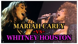 Mariah Carey -VS- Whitney Houston - ULTIMATE BELTING BATTLE!