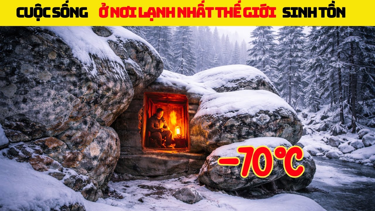 Nơi Lạnh Nhất Thế Giới -70 °C Người Đàn ông sống 1 mình vượt qua thế nào? Em Gái Review