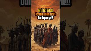 hati-hati inilah 9 nama iblis dan tugasnya! #kisahislami