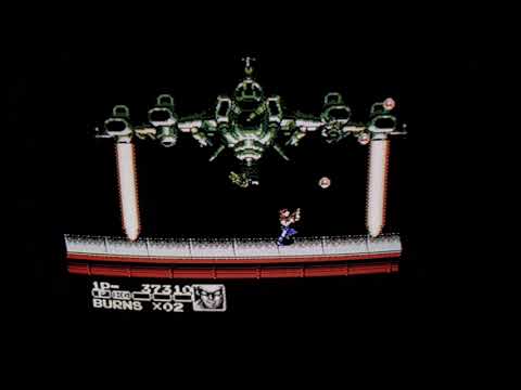 ZoOL играет в Contra Force ( Famicom, Sony Trinitron)