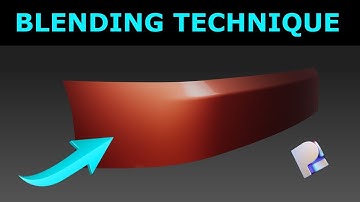 Plasticity 3d | BlendingTechnique for smooth surfaces