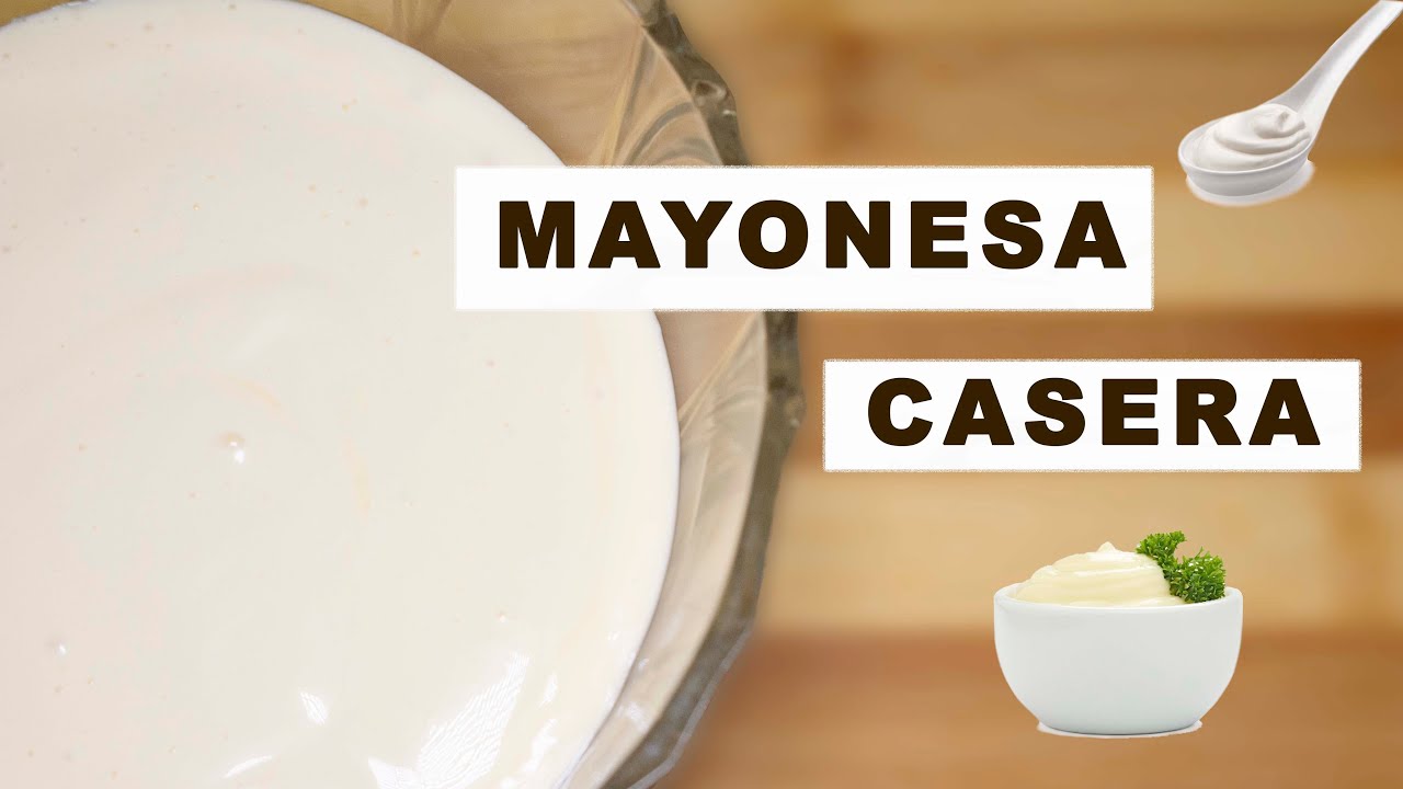 Mayonesa Casera Con Batidora