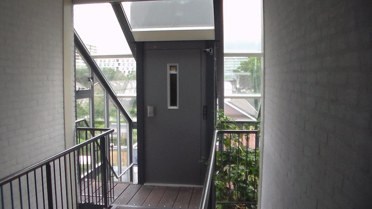 KONEStarlift's latest swing door elevator design shown in Groningen