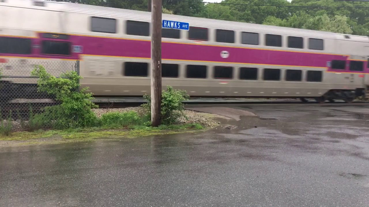 MBTA Commuter Rail. Pleasant Street, Hanson, MA YouTube