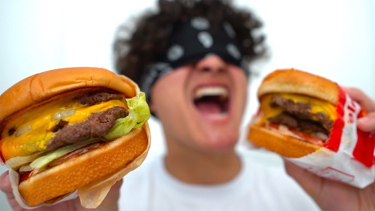 THE BEST FAST FOOD BURGER? (In-N-Out vs Five Guys) - YouTube