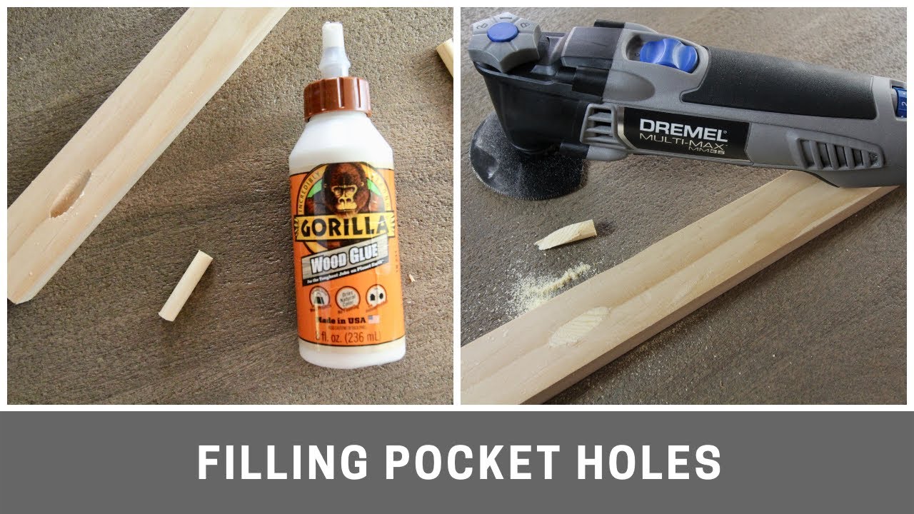 FIlling Pocket Holes YouTube