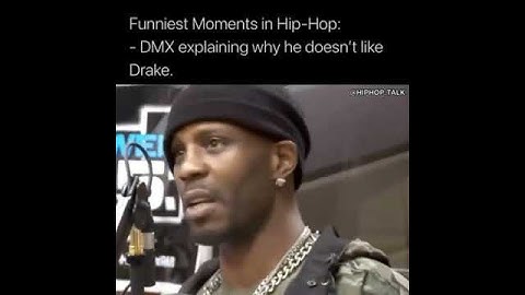 DMX Explains Why He Doesn’t Like Drake