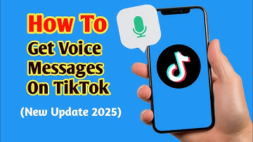 How to Fix TikTok Voice Message Option Not Showing ( New Update 2025)