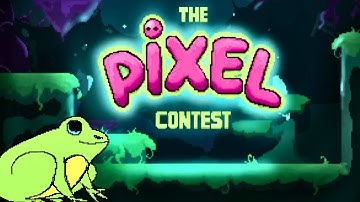 FlipaClip Pixel Contest | All 3 Levels  | My First Animation Ever🐸!!