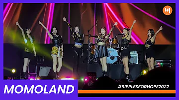 [HD] MOMOLAND 'BBOOM BBOOM' & 'BAAM' at #RIPPLESFORHOPE2022