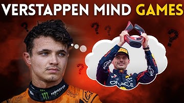 Is Verstappen playing MIND GAMES with Norris? | 2025 Abu Dhabi F1