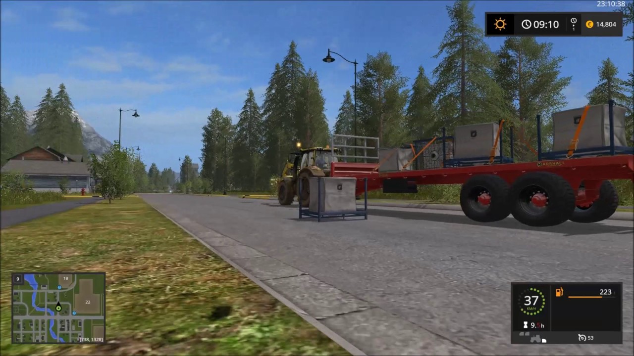 FS17 dodatkowe miejsce na przyczepie BUG/GLITCH