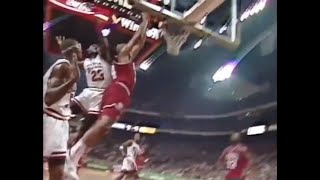 Charles Barkley Dunks 7 Times vs. MJ & the Bulls (Opening Night - 1990)