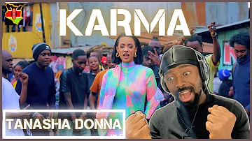 🇰🇪 Who Is She?! 😱 | Tanasha Donna - Karma ft. Barak Jacuzzi (Official Video) | Reaction