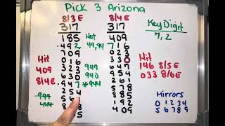 Pick 3 Lottery Arizona Workout 