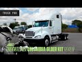 For SALE! Freightliner Columbia Glider kit review. Fresh low mileage Owner Op special.