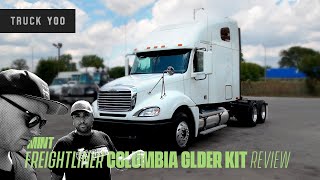 For SALE! Freightliner Columbia Glider kit review. Fresh low mileage Owner Op special.