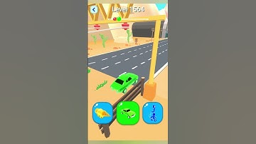 Shape Shifting 2 GAMEPLAY Level No -1564 Walkthrough - New Update Car Racing #Shorts #ShapeShifting