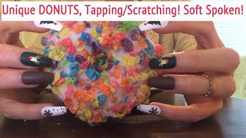ASMR * 🍩 UNIQUE DONUTS! * Fast Tapping & Scratching * Soft Spoken * ASMRVilla