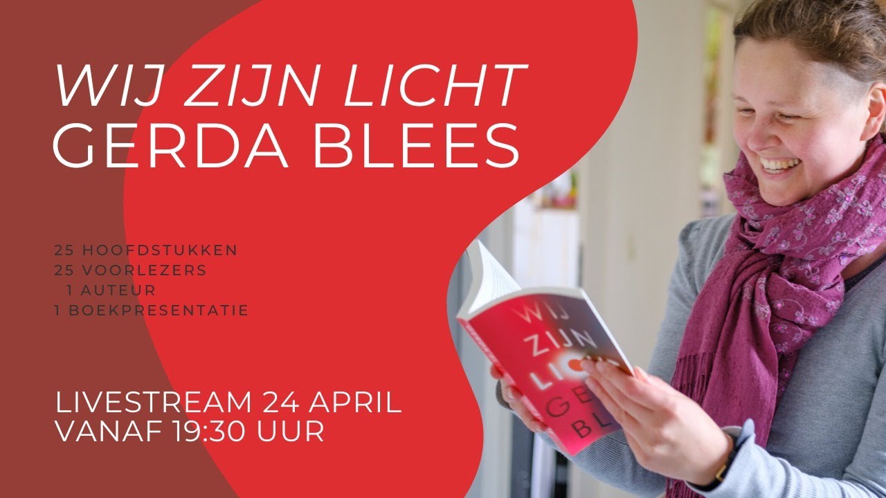 Boekpresentatie Wij zijn licht - Gerda Blees - YouTube