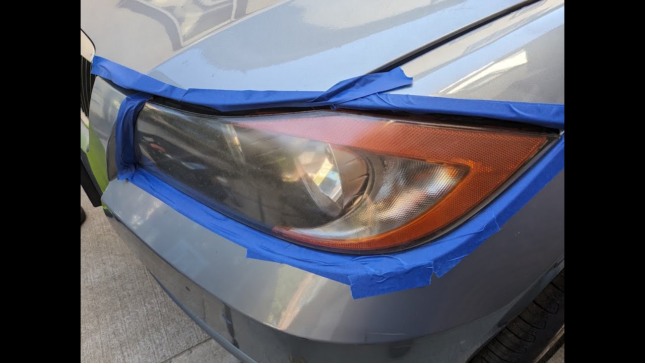 BMW HEADLIGHT RESTORATION Queens, New York. YouTube