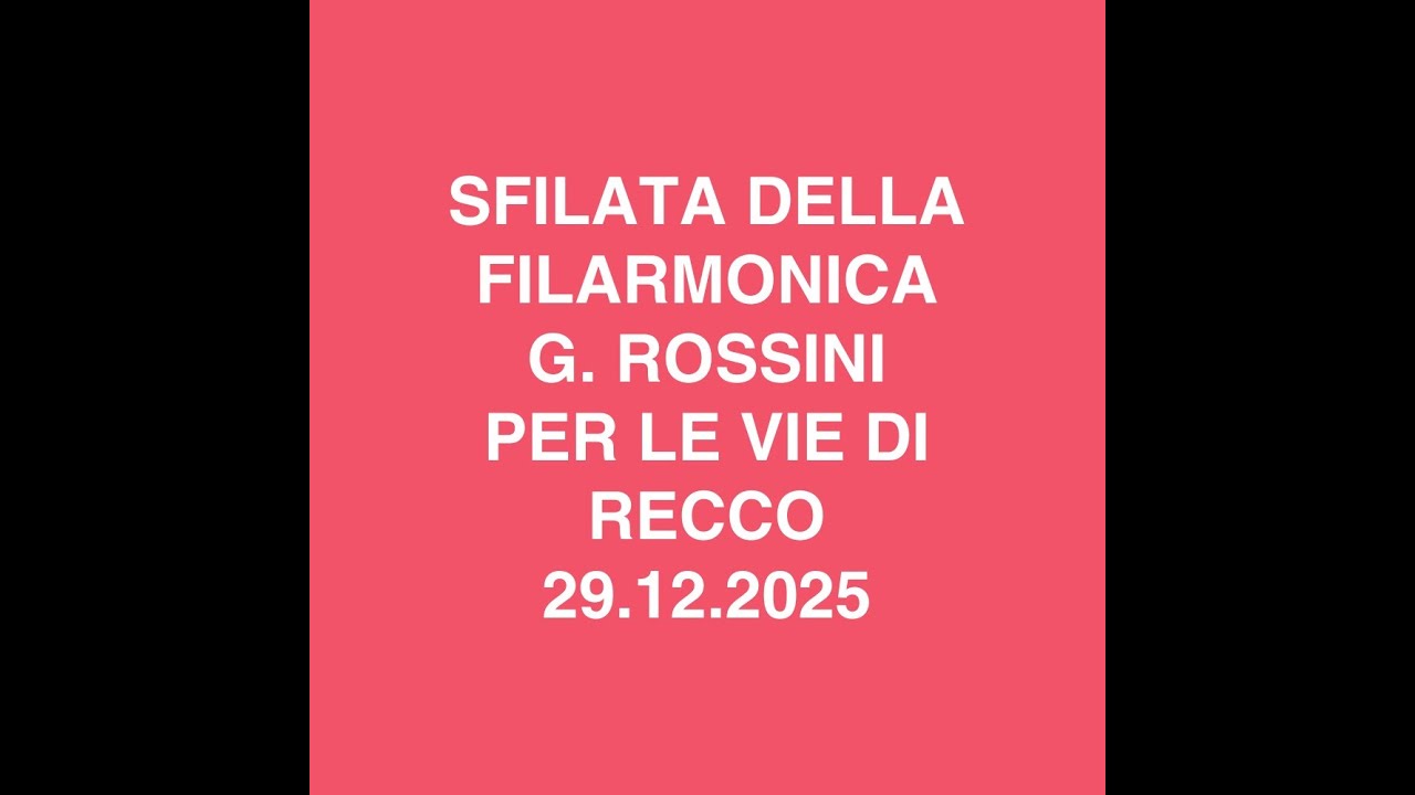 FILARMONICA G  ROSSINI RECCO 29 12 25