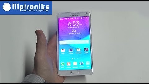 Samsung Galaxy Note 4 - How To Create/Add Or Remove Folders - Fliptroniks.com