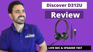 Discover D312U Wired USB Headset Review + Mic and Speaker Test screenshot 5