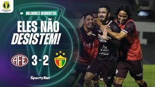 NÃO DESISTE NUNCA! FERROVIÁRIA VIRA NO SUFOCO E SONHA ALTO COM O ACESSO! - Ferroviária 3 x 2 Brusque