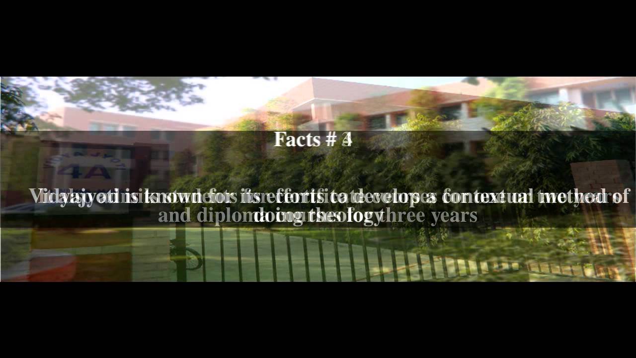 Vidyajyoti College of Theology Top # 6 Facts