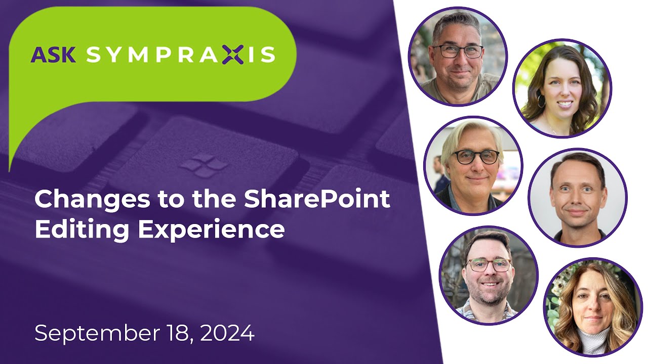 Changes to the SharePoint Editing Experience - YouTube