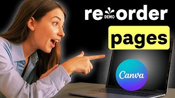 How to Re-order Your Pages in Canva