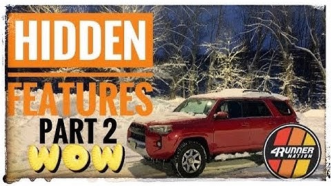 Toyota 4Runner • 10 MORE COOL Hidden Features you didn’t know you had!  - Part #2