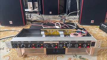 Crossover behringer Super x pro cx 2310 hãi bãi Đức có mono supwoofer độc lập