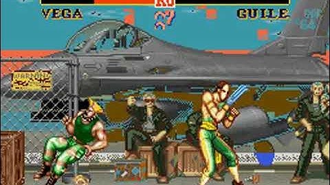 SF2CE Vega vs Guile