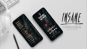 Smart Launcher & Niagara Launcher Dark setups