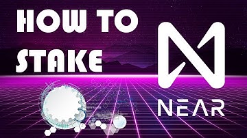 How to stake NEAR with NEAR Wallet