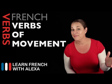 French Verbs of Movement (Learn French With Alexa)