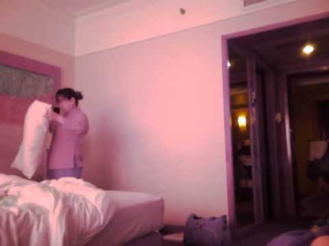 I have setup up a spy camera in my hotel room in China, this is what i foun...