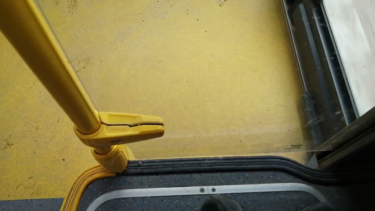 bus ride Uppsala sweden line 3 från Nyby till Uppsala centralstation whit a MAN lions city 18E