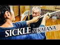 Why some samurai preferred using the sickle