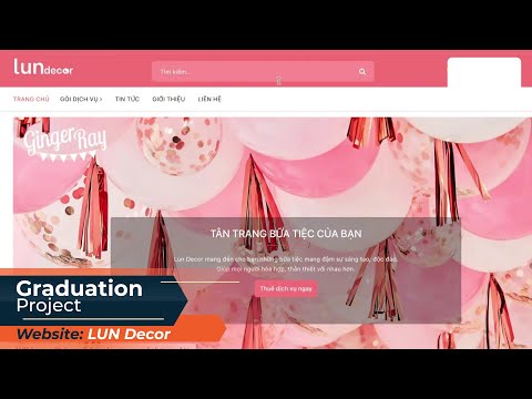 Video Đồ án tốt nghiệp: Website x Mobile App | LUN Decor -... - youtube