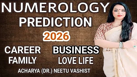 Numerology Prediction 2026 | Kaisa Rahega 2026 Mulank 1 Se 9 Tak Ke Liye | #numeralogy  #viralvideo 