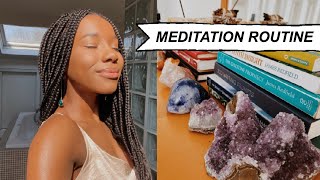 My Meditation Routine | tips for surrendering to the flow